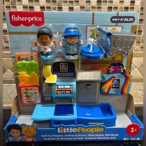New Fisher-Price Little People Aldi grocery  Store set - 2026 New Release